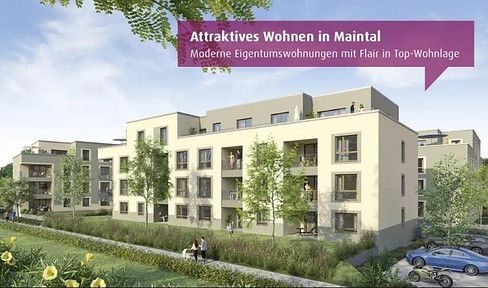Neubau-Erstbezug |  ca.90qm Großer Garten | KfW 40 QNG | Maintal Dörnigheim | Top Anbindung