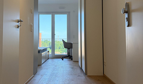 Direkt an der Uni / FH - Möbliertes Studentenapartment mit Balkon
