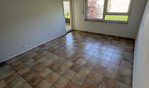 Bright 2-room apartment with a large balcony and underfloor heating in Kirchende.