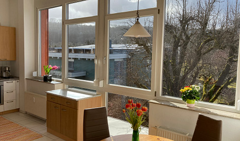 GERLINGEN - BRIGHT 5-ROOM APARTMENT IN ATTIC, GREAT VIEW, GARAGE, QUIET LOCATION, NO AGENT FEES!