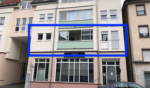 Attractive 2-room apartment with a balcony and fitted kitchen, available in Tuttlingen without any commission fees.