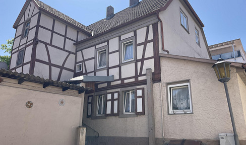 Im Ortskern gelegenes Fachwerkhaus in Maßbach