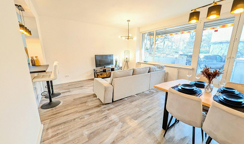 Renovated terrace apartment in a desirable location in Zehlendorf - available immediately, no commission.