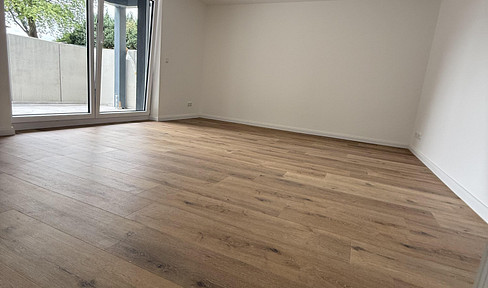 Excellent 2-room apartment, new construction, Grömitz, with a 14 square meter terrace.