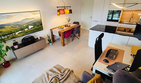 Provisionsfrei: Premium 2-Zimmer Wohnung mit Designküche & Südbalkon