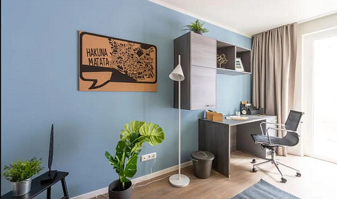 Mönchengladbach Apartment in LÜRRIP, Fully Furnished, City Living, All-inclusive Rent.