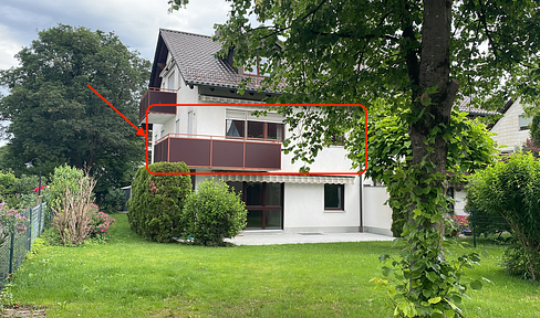 Voll Möbilierte und helle Wohnung 3-Zimmer mit Balkon | 1. OG