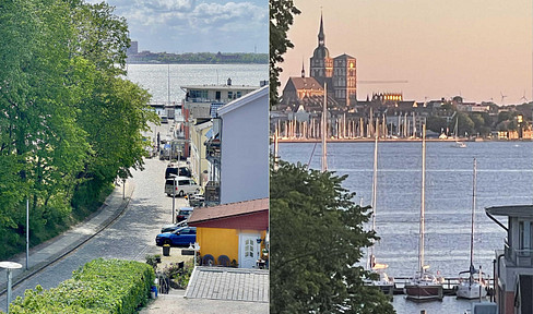 Exklusives Wohnjuwel mit Hafenblick und mit Seeblick auf Stralsund - Rügen