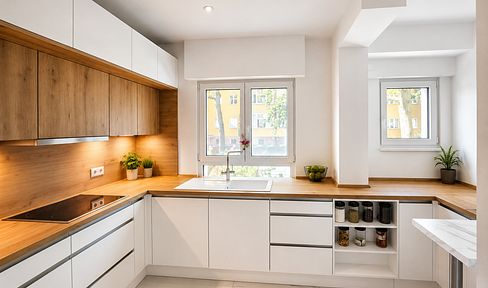 Hochwertig modernisierte 4-Zimmer-Eigentumswohnung mit 2 Balkonen und Gartenblick in Berlin-Lankwitz