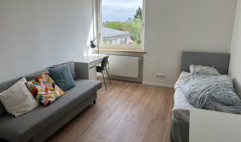 frisch saniert, voll möbliertes Apartment in super Lage! Neues Bad + Einbauküche
