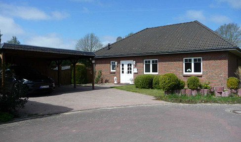 Haus in Seenähe in 24582 Mühbrook am Einfelder See,Sackgassenlage,Kamin,118qm,Doppelcarport