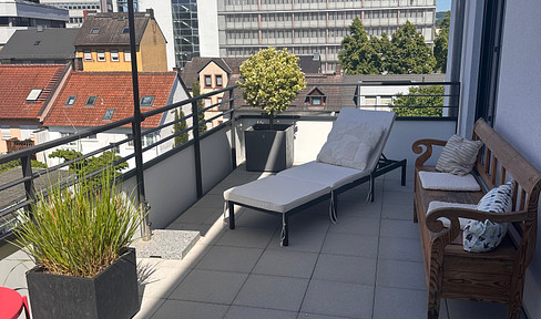 Moderne 3-Zimmer-Wohnung mit großer Terrasse in Aschaffenburg