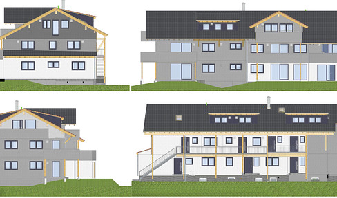 First occupancy in the Allgäu region, near Grüntensee lake – high-quality, newly built 3-room apartment with a garden and mountain views.