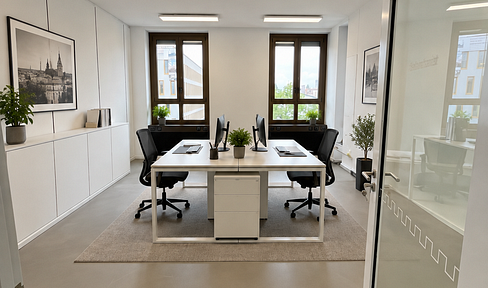 Individual office, workspace, attractive office space - Prime location in Sendling – Fiber optic connection – Elevator – Parking spaces.