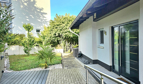 Moderne 3,5 Zimmer EG Wohnung 155 m² Wohnfläche + 190 m² Nutzfläche mit Balkonen & Terrasse & Garten