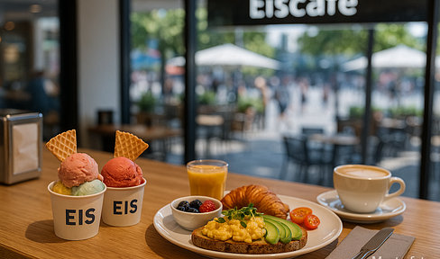 Ice cream cafe and ice cream stand for sale! (Prime location)