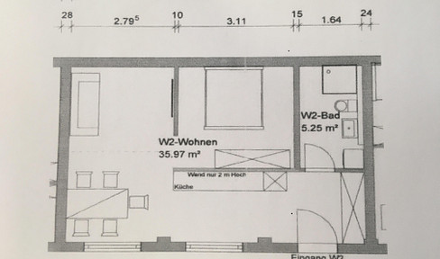 2 Zimmer Apartment in sehr zentraler Lage Karlsruhe