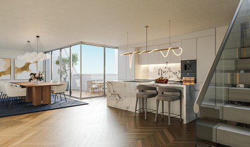 Ihr 280m² Penthouse am Stuttgarter Platz  | DG-Rohling zum Selbstausbau | Aufzug & Dachterrasse