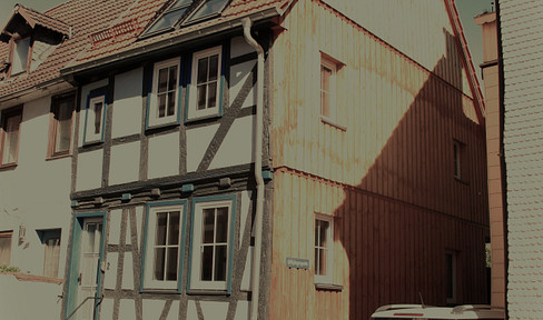 Half-timbered house in Schlüchtern.