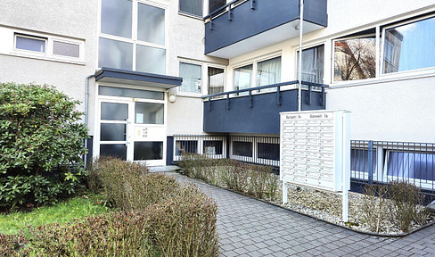 Furnished, two-room apartment, available immediately, with balcony.