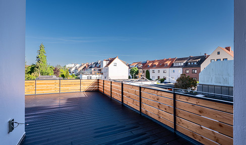 Traumhafte Dachterrasse: Sanierte 2-Zimmerwohnung