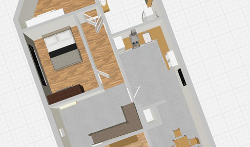 Frisch sanierte Maisonette-Wohnung im Erstbezug