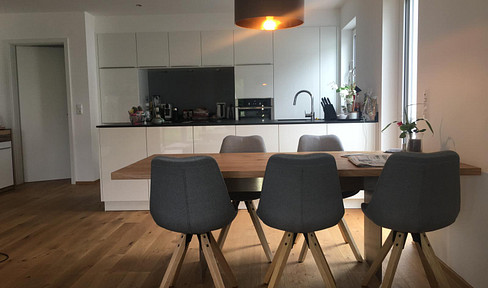 Exklusive 3-Zimmer Erdgeschosswohnung mit großer Sonnenterrasse, Garten und hochwertiger Ausstattung