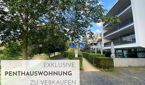 Exceptional penthouse apartment with views of the Danube.