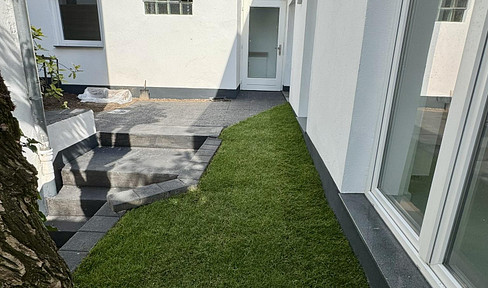 Exclusive courtyard loft with garden, terrace, and gallery | Never occupied before | Flingern.