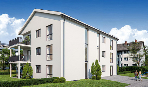 First occupancy: Newly built, accessible apartment on the 1st floor with a large balcony, located in a quiet area near the Elz river (W4).