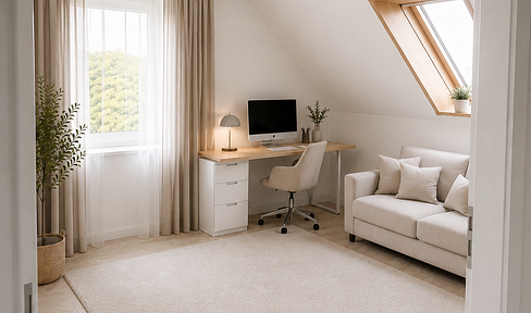 Beautifully renovated 2-room apartment with excellent connections to Stuttgart and Heilbronn.