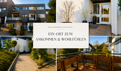 Hausgefühl statt Wohnung 108,5 m² Wohnkomfort mit Kamin 2 Balkonen & moderner Küche in Solingen-Wald