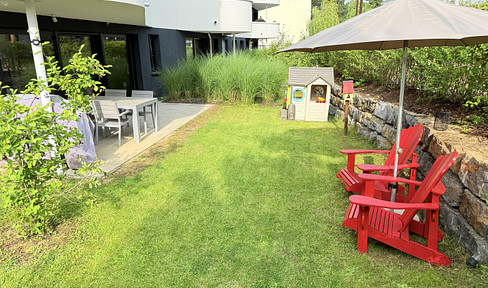Rare apartment with European Union designation, featuring a large garden (180 m²) – the perfect alternative to a house.