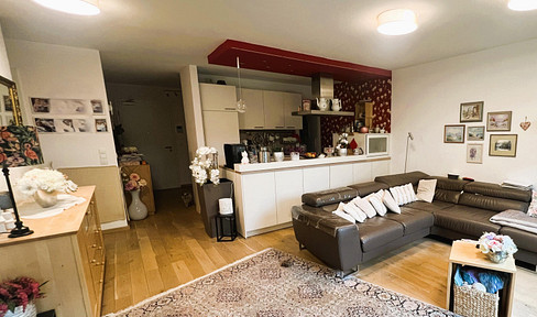Beautiful 3-room apartment with a garden.