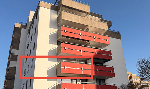 Sofort verfügbar: Gepflegte 3-Zimmer-Wohnung mit Tiefgarage & großem Südwestbalkon in gefragter Lage