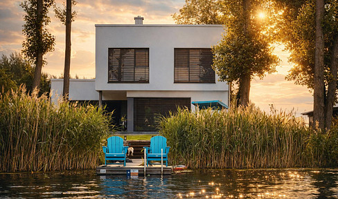 Living by the water - An exclusive architect-designed house in a stunning lakeside location!