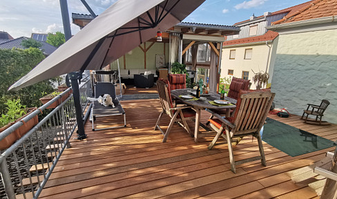 Spacious apartment with a dream terrace and garden in Erlangen Büchenbach – available from August 1st, 2026.