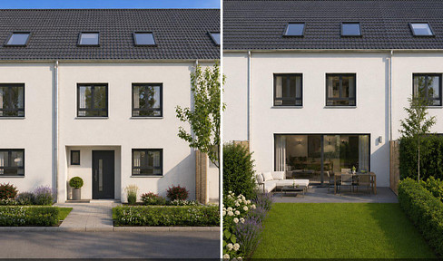 Exclusive, brand-new A+ energy-efficient townhouse with photovoltaic storage, a premium kitchen, and a garden.