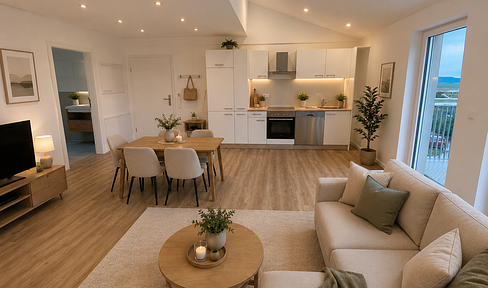Moderne 2,5 Zimmer Wohnung zentral in Gaisbach