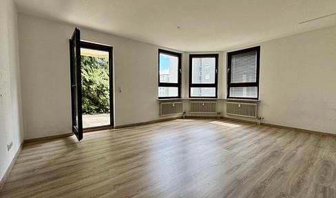 2-room apartment with a terrace and parking space in an underground garage.