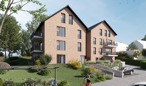 Beeindruckende Maisonette-Wohnung mit Balkon und Studio im Dachgeschoss