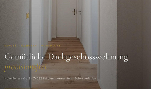 Cozy attic apartment - no commission fees.