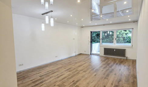 Beautiful apartment in Saarlouis, with a garage and a large balcony, partially furnished.