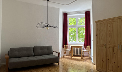One-bedroom apartment in Wedding, near U6 Seestr. station - available immediately.