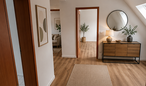 3-room attic apartment in Brandenburg an der Havel.