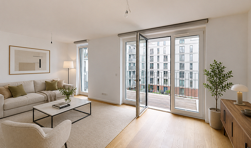 Premium-3-Zimmer in der HafenCity: Bezugsfertig, Süd-Balkon & XL-Gemeinschaftsterrasse