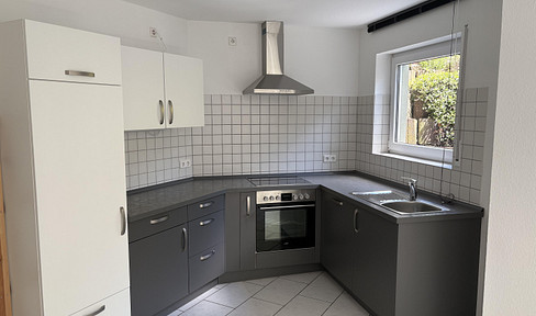 Quiet, bright apartment located on the outskirts of town.