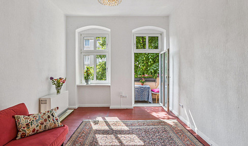 Sommer auf dem Balkon, 2-Zi. Altbauwohnung – von privat