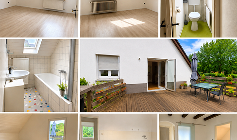 Tolle 3 ZKB Wohnung mit großer Terrasse und Garten