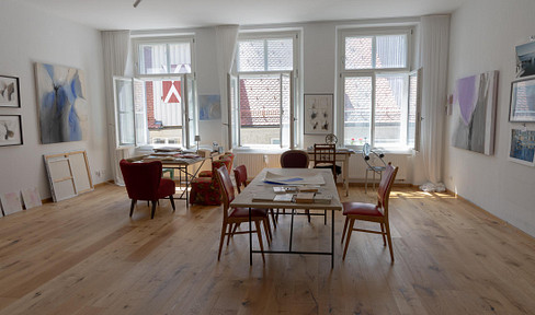 Außergewöhnliches Atelier-Loft auf der Lindauer Insel – Wohnen und Arbeiten in historischem Ambiente